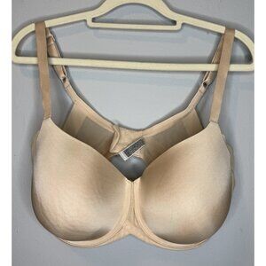 Wacoal Bra 38DDD 853281 Beige T Shirt Ultimate Side Smoother Underwire